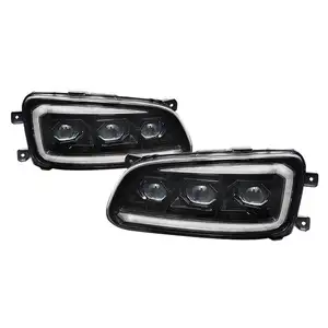 1* יחידות פנס שמאל/ימין עם LED DRL 3 נורות עבור הינו פרופיה 500 OEM מנורת משאית כבדה