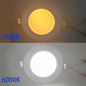 2000-6000k 12W Умный домашний потолочный светильник 170 мм Cct Benory 24v Pwm Loxone Tree Control4 Dali KNX Gvs Tuya диммируемая Светодиодная панель - Product Image 5