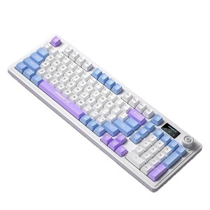 Sangee K18pro <b>Wired</b> Gaming Keyboard 98 Keys Mechanical Feel With Screen RGB Lighting For Office And Gaming - Product Image 2