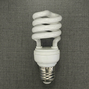Lámpara de Ahorro de Energía CFL OEM T2 de 15W, E27, Espiral Medio, 6000K, 60lm/W, AC 220V, CRI 80, Garantía de 2 Años, 6000 Horas, 900 Lúmenes - Product Image 1