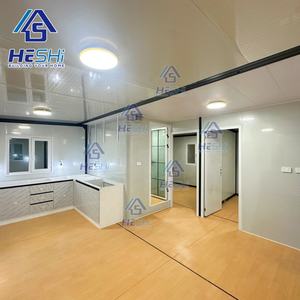 Nouvelle conception de maison préfabriquée préfabriquée en conteneur extensible de 40 pieds, 20 pieds, 30 pieds, villa préfabriquée, maison, salle de bain, casas prefabricadas - Product Image 4