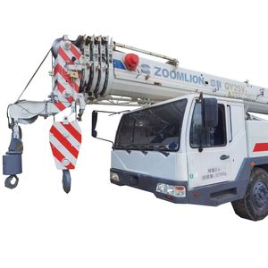 Grue sur camion d'occasion Zoomlion 25T, très demandée, pour travaux de construction, avec moteur Weichai, boîte de vitesses et pompe hydraulique, faible consommation de carburant - Product Image 1