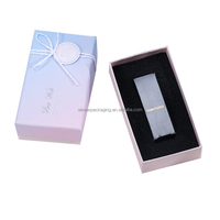 Boîte cadeau personnalisée avec fenêtre en PVC Boîte de montre Boîte à parfum Emballage de fleurs à rabat Emballage de bijoux en forme de livre personnalisé