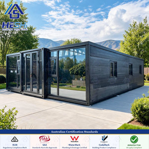 Casa Contenedor <span class=keywords><strong>Prefabricada</strong></span> Expandible de Lujo al por Mayor de 40 y 20 Pies con 1, 2, 3, 4 o 5 Dormitorios - Precio de Vivienda Modular/Cabaña - Product Image 1