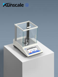 Balance de laboratoire numérique de haute précision 0.1mg avec alarme de surcharge de pare-brise tactile personnalisable OEM - Product Image 3