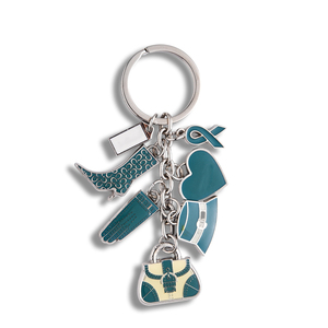 <b>Custom</b> Brand Logo Hard Enamel Zinc Alloy Promotion Gift Winsun Coin Holder Metal <b>Keychains</b> with Letterpress Printing Portable - Product Image 1