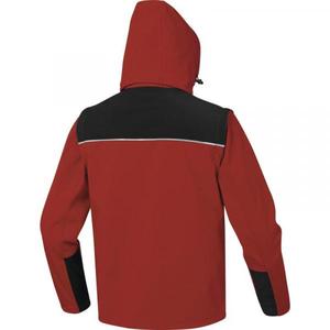 DELTA PLUS-Chaqueta ''softshell'' de poliéster/elastano rojo-negro de 3 capas laminadas de poliéster/elastano, 3 capas, ROPA DE TRABAJO, 1/2/1/2/1/2 - Product Image 2