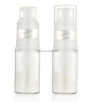 Flacon pulvérisateur vide en plastique pour poudre sèche cosmétique avec pompe, emballage pour poudre libre, rechargeable, transparent, pour poudre pour bébé
