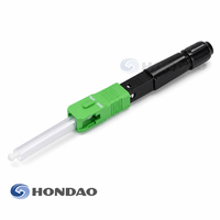Conector de Fibra Óptica Monomodo SC/APC para Redes de Acceso FTTx