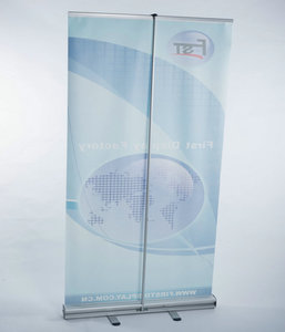 Supporto per Banner avvolgibile in alluminio di lusso 85*200 per fiere e attrezzature per feste - Product Image 3