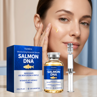 Sérum Ampoule Hydratant au DNA de Saumon pour le Visage – Essence Raffermissante et Éclatante, Nourrit Doucement, Hydrate et Rajeunit la Peau du Visage