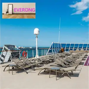 Everong Cruises Hôtel Projet Utilisé En Aluminium Mobilier D'extérieur Chaises De Piscine Tous Temps Meubles De Jardin En Plein Air Plage Transat