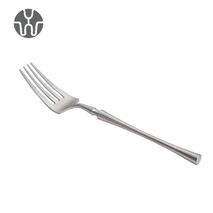 <span class=keywords><strong>Utensilios</strong></span> de restaurante, cubiertos Vintage, mango redondo, 18 10, cubiertos de acero inoxidable, juego de cubiertos de Hotel de 5 estrellas <span class=keywords><strong>para</strong></span> regalo de boda - Product Image 6