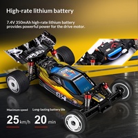 Voiture de course électrique Weili 244016 à deux roues motrices, haute vitesse, échelle 1:24, pour usage intérieur, à partir de 14 ans, pour enfants