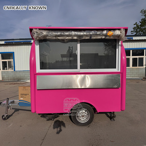 OEM Trucks Trailer Kiosk For Sale In Uk Mobile Fast Kitchen Food Truck - Product Image 4