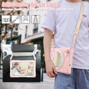 Rugged lai <span class=keywords><strong>Armor</strong></span> trường hợp máy tính bảng cho <span class=keywords><strong>Lenovo</strong></span> Tab M8 8.0 "4th Gen TB-300FU chân đế tay dây đeo vai vỏ bìa - Product Image 4