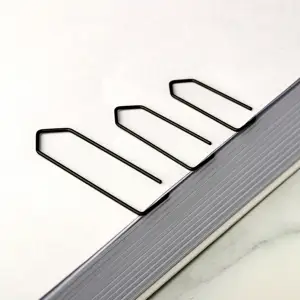 Paper Clip High Repurchase Multipurpose Different Popular Designer Black Triangle Paper Clip