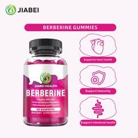 Gummies de berbérine OEM/ODM sans sucre, complément alimentaire pour l'immunité et la santé intestinale des adultes, avec cannelle de Ceylan, bonbons gélifiés pratiques