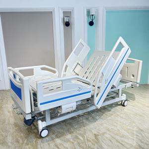 Cama UCI de dos funciones Manual más vendida, garantía de 5 años, cama médica para el cuidado del hogar, cama de Enfermería de Metal para pacientes de <span class=keywords><strong>Hospital</strong></span> - Product Image 4