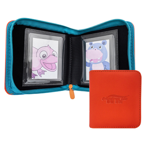 Modernqiu Raccoglitore per Carte TCG Personalizzato con Design a Tasca Singola, in Pelle con Logo Goffrato, Album Colorato per Carte - Product Image 3