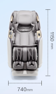 Fauteuil de massage robotisé 3D haut de gamme à gravité zéro, massage Shiatsu complet du corps par pétrissage, tapotement et chauffage, canapé de relaxation - Product Image 2