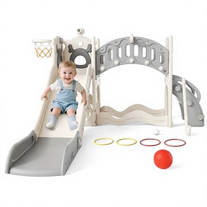 Parque Infantil Interior Boke con Tobogán, Material de PE, para el Hogar, Parques de Aventuras y Jardines, Educativo - Product Image 3