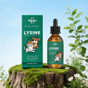 L-<span class=keywords><strong>Lysine</strong></span> liquide <span class=keywords><strong>en</strong></span> gouttes <span class=keywords><strong>pour</strong></span> animaux de compagnie, complément de <span class=keywords><strong>lysine</strong></span>, soulage les symptômes de ronflement et de larmes chez les chiens et les chats, soutien immunitaire - Product Image 1