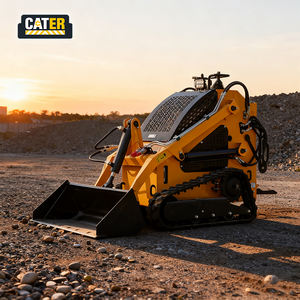 Minicargadora con Motor Diésel Fabricada en China, Modelo <span class=keywords><strong>CA</strong></span>-T460, Color Amarillo/Personalizado, Fuerza de Elevación de 4.5KN, Alcance de Trabajo de 2400mm - Product Image 4