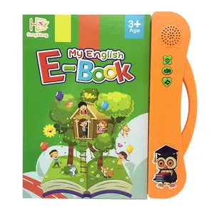 İngilizce hikaye karton kitap baskı çocuk çocuk sesli sesli kitap basma düğmesi çocuk