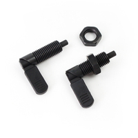 Plongeurs d'indexage en acier de précision, plongeur d'indexage en oxyde noir avec levier à came, broche d'indexage M10 M16, broches d'indexage personnalisées OEM