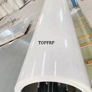 High Glossy Gel Coat FRP Roll Fiberglass <b>Flat</b> <b>Sheet</b> for RV - Product Image 3