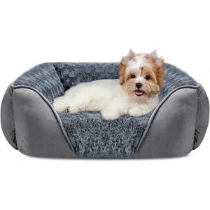 Cama para mascotas, caseta para perros, cama para gatos Teddy Golden Retriever, pequeña, mediana, grande, rectangular, sin montar, cálida, en stock - Product Image 6