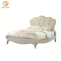 Tufted Velvet Bett rahmen Luxus Leder polster Schwarz Gold King Size Schlafzimmer Wohnzimmer Hotel Modernes stilvolles bequemes Bett