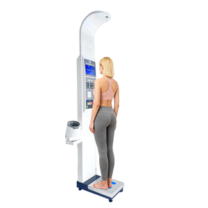 अनुकूलन ब्लूटूथ चिकित्सा व्यक्तिगत पैमाने स्व-सेवा कियोस्क स्वास्थ्य रक्तचाप वजन ऊंचाई मॉनिटर - Product Image 1