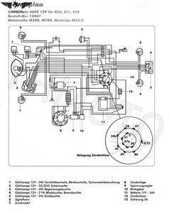 ชุดจุดระเบิดมอเตอร์ไซค์อเนกประสงค์12V 100W ชุดประกอบสำหรับ simson S50 / S51 / S53 / S70 / S83 / ENDURO motorrad - Product Image 4