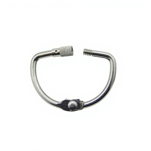 Yiwang ห่วงล็อคห่วงเหล็ก1.5นิ้วรูปตัว D พร้อมสกรูสำหรับผลิตแฟชั่น - Product Image 1