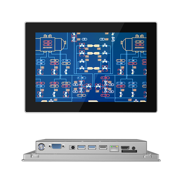 Industrial Monitor Touchscreen IP65 Embedded 7 10.1 13.3 15.6 21.5 Inch LCD Monitor with USB Interface 4:3 Aspect Ratio