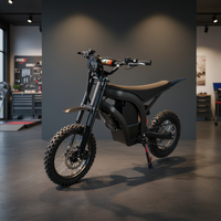 Bicicleta Eléctrica Todoterreno para Adultos con Manillar Desmontable, Motor Central de 1500W, 48V 21Ah, 60km/h, Bajo MOQ, Certificación CE