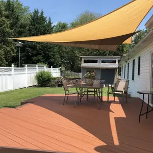 Toldo triangular para Patio, sombrilla de vela de 8 '* 8' * 8 ', precio de fábrica, para bloque UV