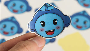 บรรจุภัณฑ์งานฝีมือคุณภาพสูงและใช้เป็นของขวัญสติกเกอร์ไวนิลสติกเกอร์พิมพ์โลโก้ที่กำหนดเอง - Product Image 6