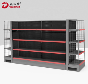 Étagères de supermarché, étagères de vente au détail avec panier, support d'affichage métallique léger pour <span class=keywords><strong>fruits</strong></span> <span class=keywords><strong>et</strong></span> <span class=keywords><strong>légumes</strong></span> - Product Image 4