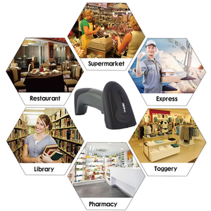 Yhdaa cường độ cao chống Thả Công Nghiệp Máy Quét Mã Vạch Súng tốc độ cao 1D <span class=keywords><strong>CCD</strong></span> cầm tay Đầu đọc mã vạch - Product Image 4