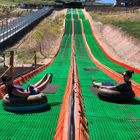 Fabricant de pistes de ski sèches Tuile de tapis de ski en plastique à emboîtement Tube de neige à pression