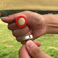 Aimant Fabricants En Gros Haut Roulement Fort Crochet De Tente Magnétique pour Camping En Plein Air Tente Lampe Boucle De Remise