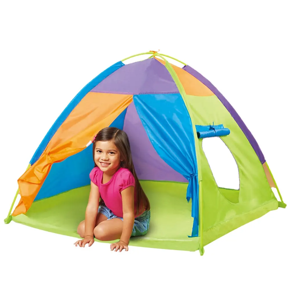 Tente Pop-Up pour enfants, ensemble de jouets de Camping, tentes Portable, jeu pour les tout-petits, offre spéciale