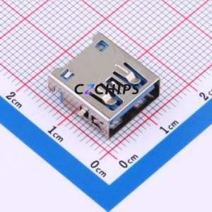 HC-USB3.0-C34-P USB Connector SMD Connector ( Connector Type: Type-A )( Protocol Standard: USB 3.0 )( Gender: Female ) - Product Image 1