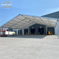 Tente industrielle de toit durable d'entrepôt de PVC de structure en aluminium résistante de 20x20m pour le stockage