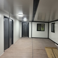 Kit de Casa Contenedor Expandible ATLAS de 20/30/40 Pies, Diseño Industrial Prefabricado, Ventanas y Puertas, Uso Escolar/Dormitorio, Garantía de 5 Años