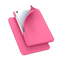 Nouvelle coque de tablette intelligente en cuir TPU à triple pliage pour iPad Air6 11/13 pouces Housses de protection pour iPad Pro 2024