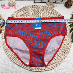 Amysi 513 #   Grote billen, dikke vrouwen, bloemenprint, melksijden plus size 36cm mommy panties, hoge snit, hoge taille, ademend ondergoed, voorraad - Product Image 5